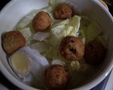 寒い夜には　肉団子と白菜の煮込みを作り方4写真