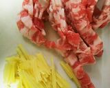 豚バラ肉の炊き込みご飯♪作り方1写真