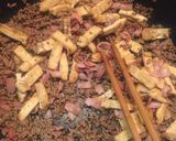 お肉のビビンバ風まぜご飯作り方5写真