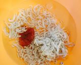 塩水ソース◎しらすと梅のスパゲティ作り方2写真