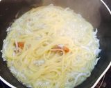 塩水ソース◎しらすと梅のスパゲティ作り方4写真