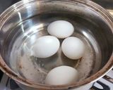 簡単に殻剥き ゆで卵作り方1写真