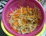 簡単☆ごぼうとツナの和風サラダ作り方1写真