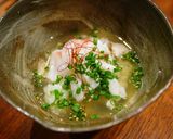 絶品 本格 料亭超え アラ出汁 鯛茶漬け作り方8写真