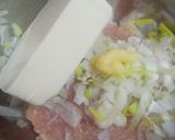 豆腐でふわふわ鶏団子鍋作り方3写真