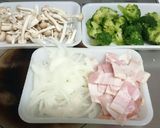 簡単!ブロッコリとベーコンのホットサラダ作り方1写真
