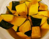 レンジで簡単 かぼちゃの煮物作り方3写真