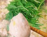 豆腐でふわふわ鶏団子鍋作り方7写真