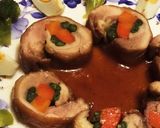 レンジで簡単☆照り焼きチキンロール作り方6写真