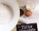 生地に溶かしチョコを入れたリッチスコーン作り方1写真