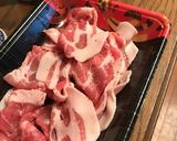 豚肉、ネギ、葉野菜の山椒小鍋作り方1写真