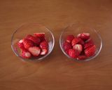 イチゴの簡単クラフティ風チーズケーキ作り方4写真