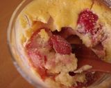 イチゴの簡単クラフティ風チーズケーキ作り方7写真