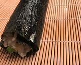 燻製中トロの漬けとイクラの巻き寿司作り方2写真