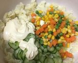 ポテトサラダ揚げ╰(*´︶`*)╯♡作り方2写真