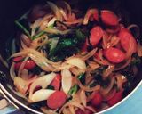 うどんの卵とじ(玉子丼風)作り方1写真