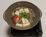 【ひとり鍋】牡蠣の出汁鍋～おろしポン酢味作り方6写真