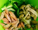 焼き肉のタレで野菜炒め★作り方1写真