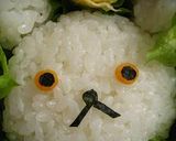 キャラ弁♪しろくまちゃん♪作り方1写真