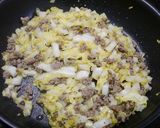 簡単！白菜の肉炒め(だしカレー風味)作り方2写真
