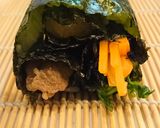 お花の飾り巻き寿司！節分！恵方巻にも！作り方10写真