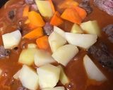 トマト缶&薄切り肉deビーフシチュー♡作り方7写真