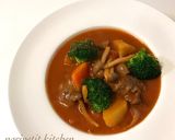トマト缶&薄切り肉deビーフシチュー♡作り方8写真