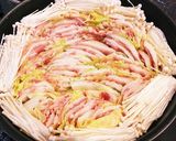 糖質制限♪ごま豆乳キムチ味ミルフィーユ鍋作り方1写真