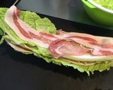 糖質制限♪ミルフィーユ鍋作り方1写真