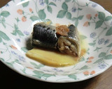 節分、イワシのショウガと梅干し煮つけ作り方4写真