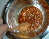 煮卵と豆腐のピリ辛サラダ作り方3写真