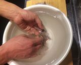 ホタルいかの下準備 やくぜんたく作り方1写真