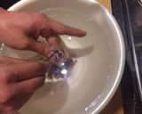 ホタルいかの下準備 やくぜんたく作り方2写真