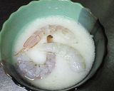 海老のとろろ蒸し作り方1写真