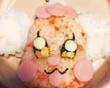 キャラ弁☆プリキュアアラモード☆ペコリン作り方5写真