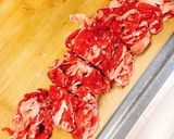 アボカドガーリック牛皿(牛丼)作り方3写真