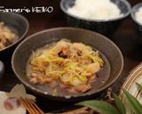 【農家のレシピ】鶏肉と長ねぎのレンジ蒸し作り方3写真
