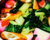 ５分で一品☆白菜とごぼう天蒲鉾の煮物作り方3写真