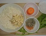 あたただしでじゃこと春菊の炊き込みご飯作り方1写真
