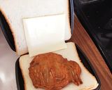 チーズさつま揚げホットサンド作り方1写真