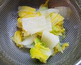 簡単ヘルシー！白菜の白和えゴマ風味作り方1写真