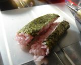 ラブリー♡ハートの巻き寿司♡(キャラ弁)作り方3写真