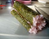 ラブリー♡ハートの巻き寿司♡(キャラ弁)作り方4写真