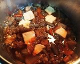 トロトロ！牛すじ肉の煮込み 肉豆腐風作り方9写真