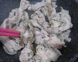 豚肉とゆで卵の和え炒め作り方4写真