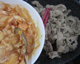 豚肉とゆで卵の和え炒め作り方5写真