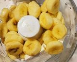 たっぷりバナナのなめらかチーズケーキ作り方6写真