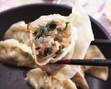 超美味しい!!ネギ白菜肉の餃子作り方4写真