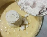 たっぷりバナナのなめらかチーズケーキ作り方10写真