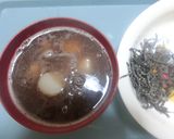 ぜんざい　浪速料亭の味　白玉入り作り方10写真